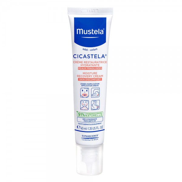 Mustela Bebé Cuidado Cicastela Creme Reparador - 40ml
