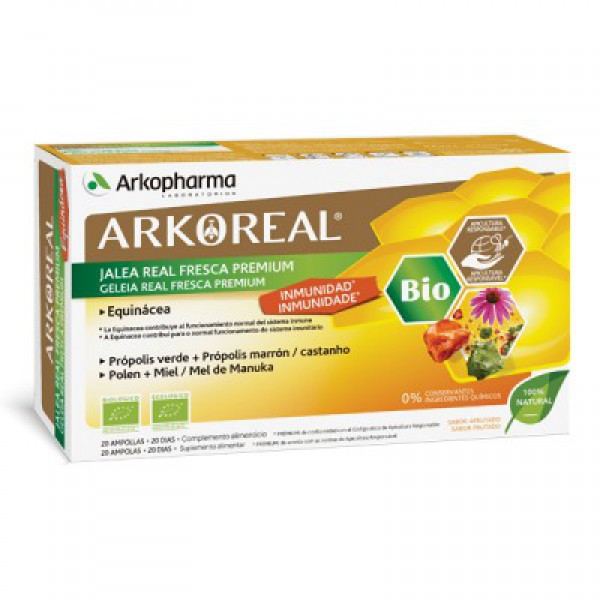 Arkoreal Geleia Real Imunidade Ampolas - 15ml (x20 unidades)