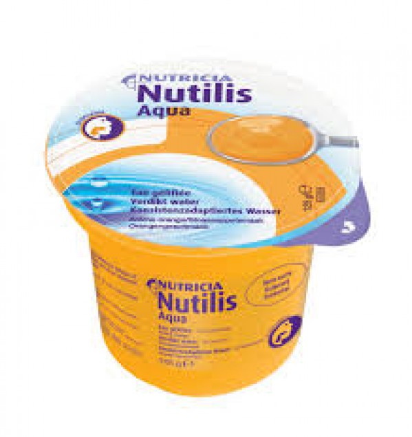 Nutilis Aqua Gelificada Laranja - 125g (x12 unidades)