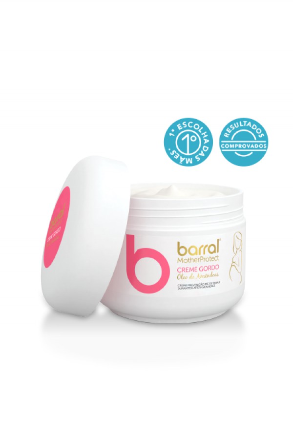 Barral Motherprotect Creme Gordo Óleo Amêndoas - 200ml