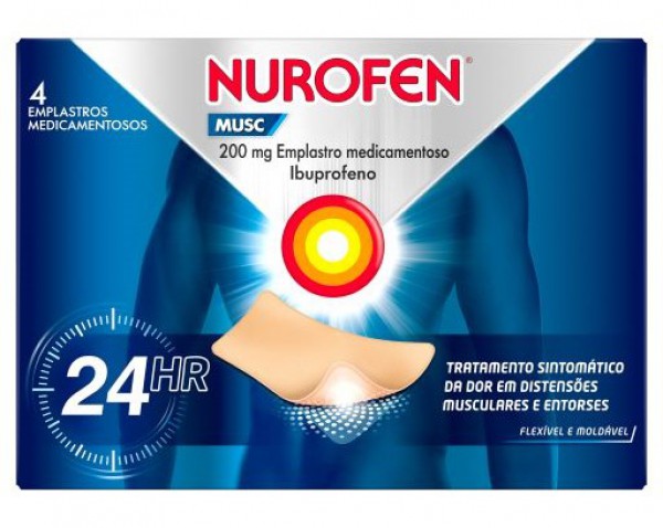 Nurofen Muscular - 200 mg (x4 emplastros)