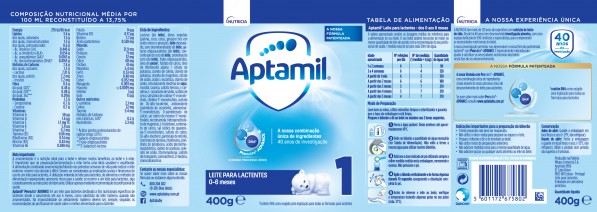 Aptamil 1 Pronutra Advance Leche Infantil - 400g