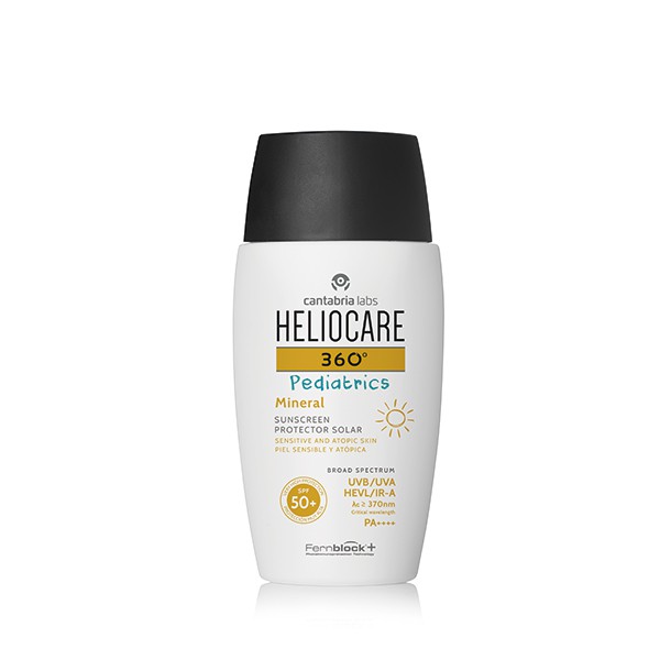 Heliocare 360 Pediátrico Mineral Pele Sensível Atópica SPF50+ - 50ml
