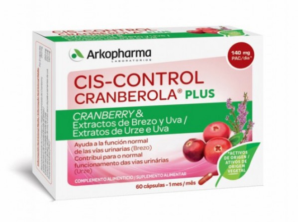 Cis-Control Cranberola Plus (x60 cápsulas)