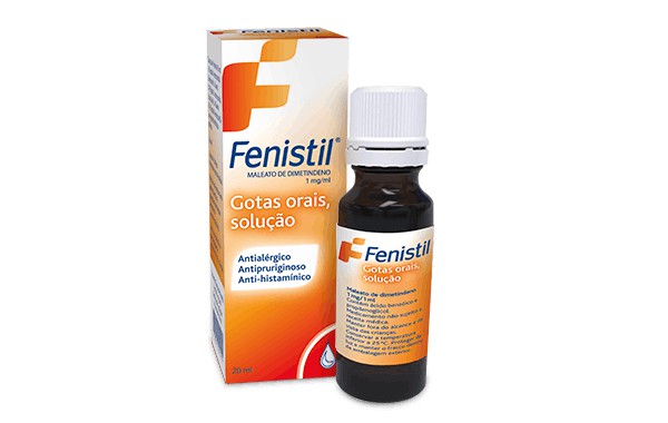 Fenistil, 1 mg/ml solução oral gotas - 20ml