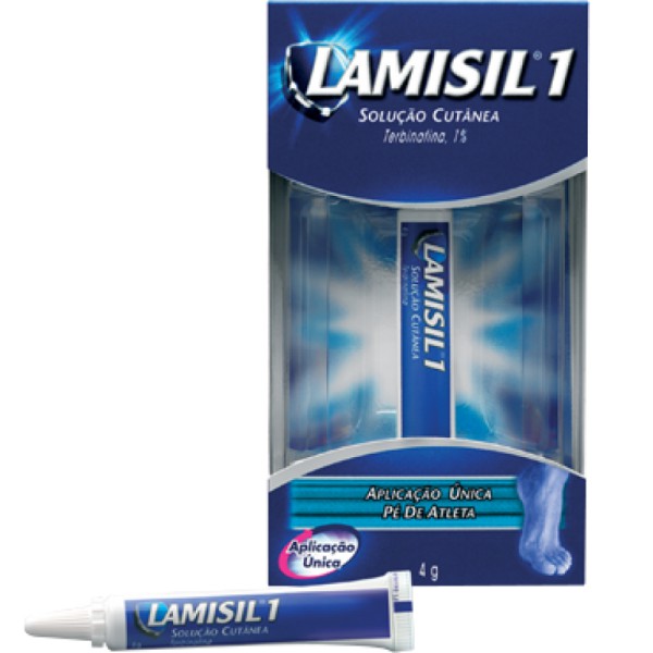 Lamisil 1, 10 mg/g solución cutánea - 4ml