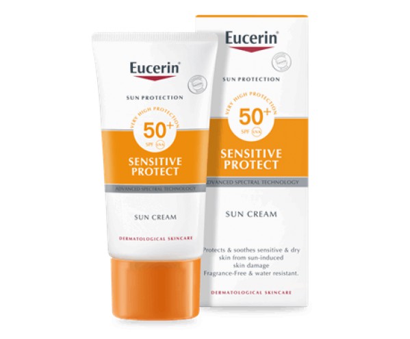 Eucerin Sunface Sensitive Creme SPF50+ - 50ml