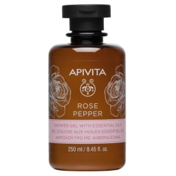 Apivita Corpo Gel Banho Rose Peper - 250ml