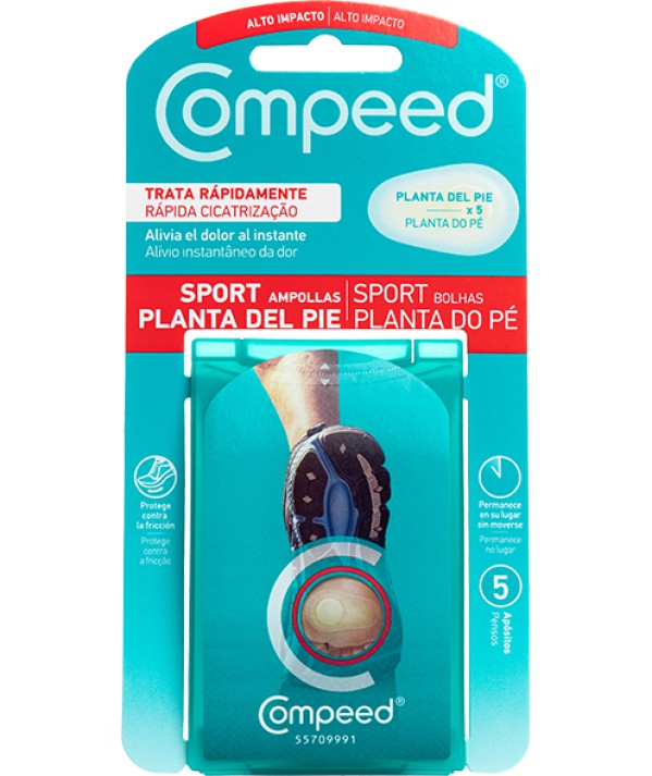 Compeed Sport Penso Bolhas Planta Pé (x5 unidades)