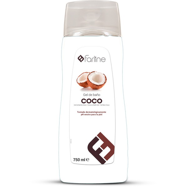Farline Gel Banho Côco - 750ml