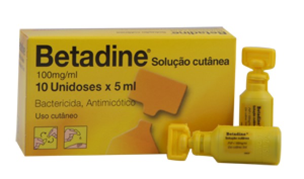 Betadine solución cutánea (x10 unidades)