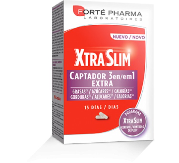 Forté_Xtra Slim Captador 3 em1 (x60 cápsulas)