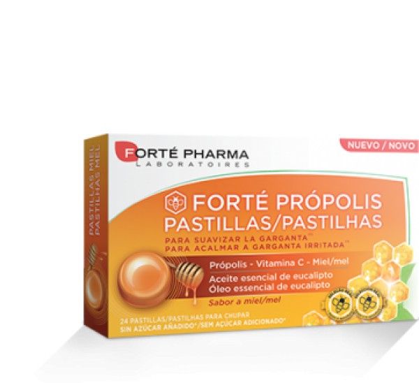 Forté Propóleo_ Miel (x24 pastillas)