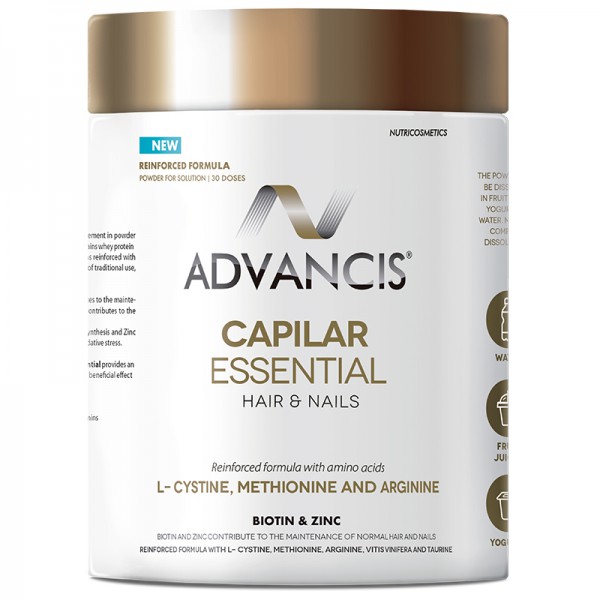 Advancis Capilar Essencial Pó Para Solução Oral Cabelo e Unhas - 300 g