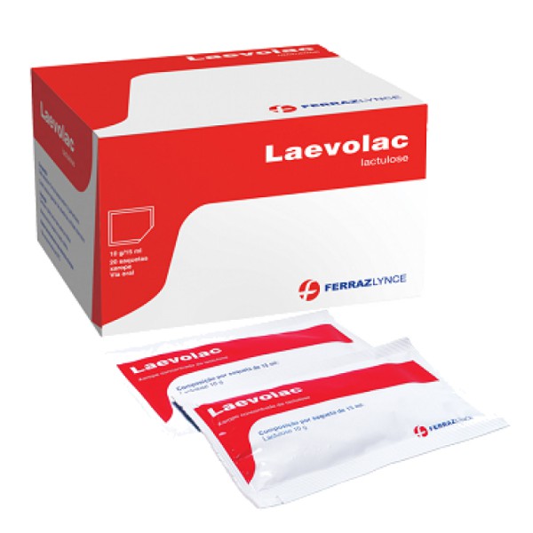 Laevolac, 10 g/15 ml xarope (x20 saquetas)