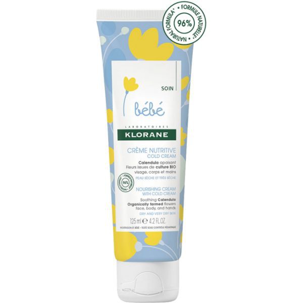 Klorane Bebé Creme Nutritivo Calêndula - 125ml