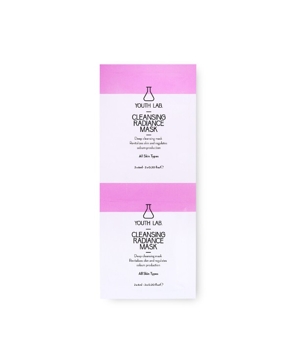 Youth Lab Máscara de Limpeza Radiance - 6ml (x2 unidades)