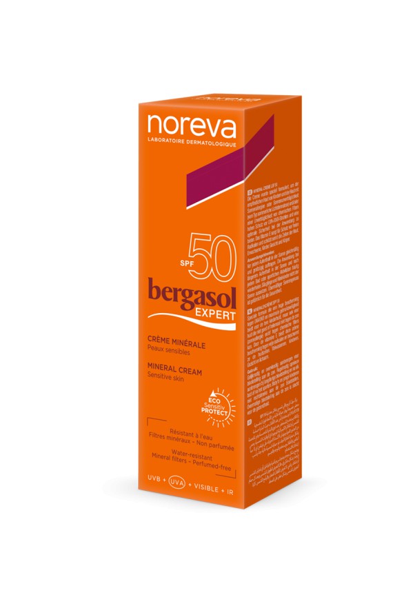 Noreva Bergasol Expert Creme Mineral SPF50 - 40ml