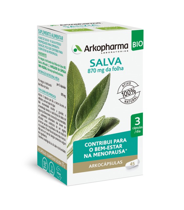 Arkocapsulas Salva BIO (x45 cápsulas)