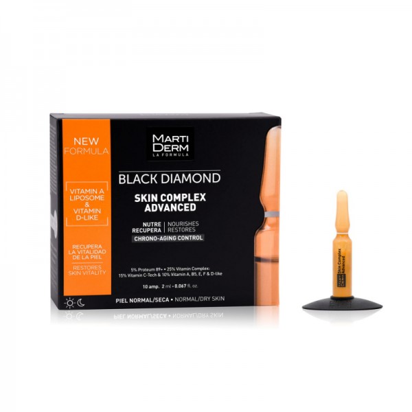 Martiderm Skin Complex Advanced - 2ml (x10 ampolas) - Black Diamond