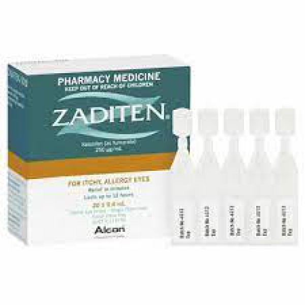Zaditen 0.1 mg/0.4 ml colirio (x20 unidosis)