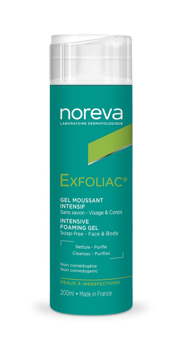 Noreva_Exfoliac Gel Limpeza Intensivo - 200ml