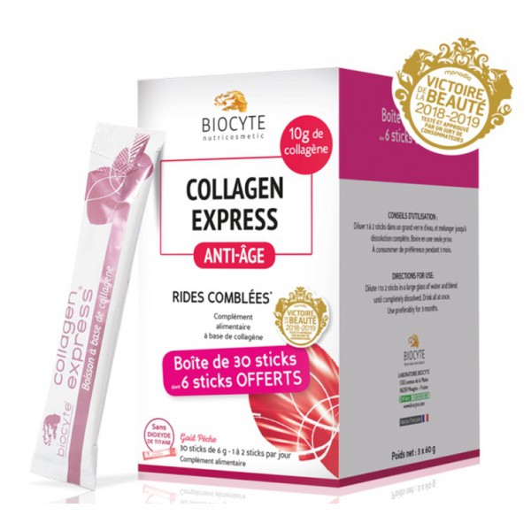 Biocyte Collagen Express pó solução oral - 6g (x30 saquetas)