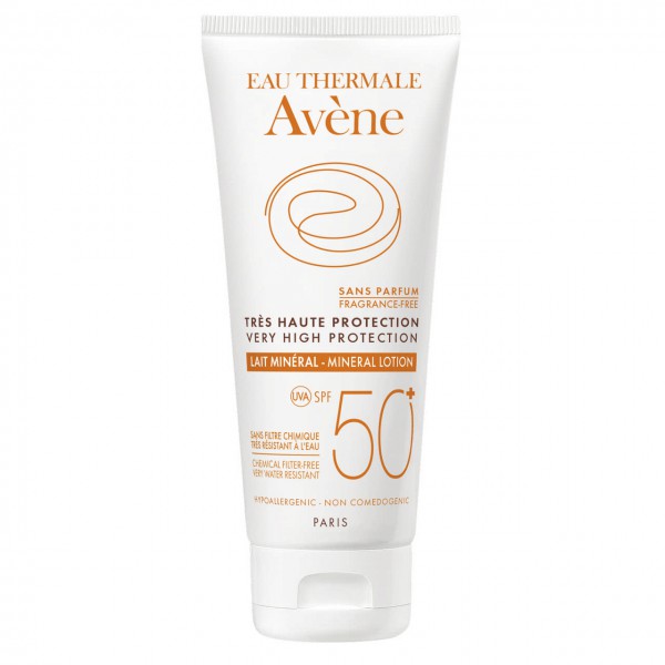 Avene Solar Leite SPF50+ Mineral - 100 ml