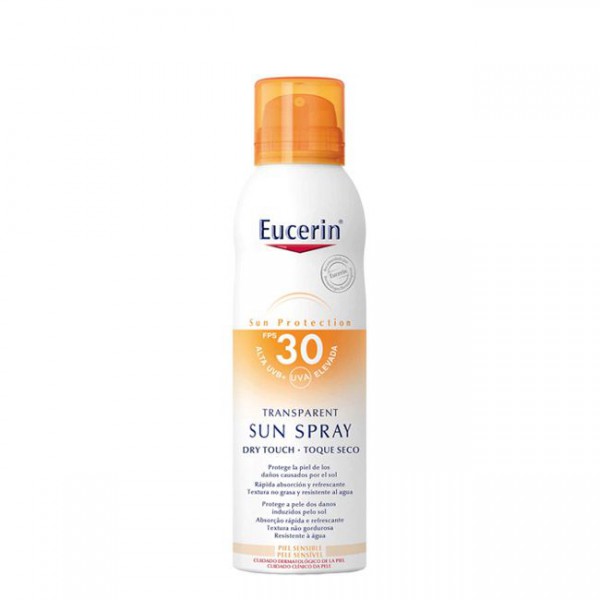 Eucerin Sunbody Sensitive Spray Toque Seco SPF30 - 200ml