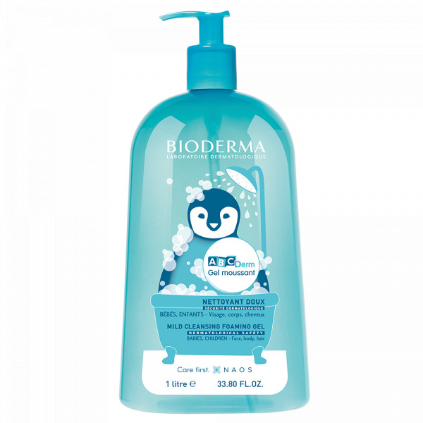 ABCDerm Bioderma Gel Moussant - 1L