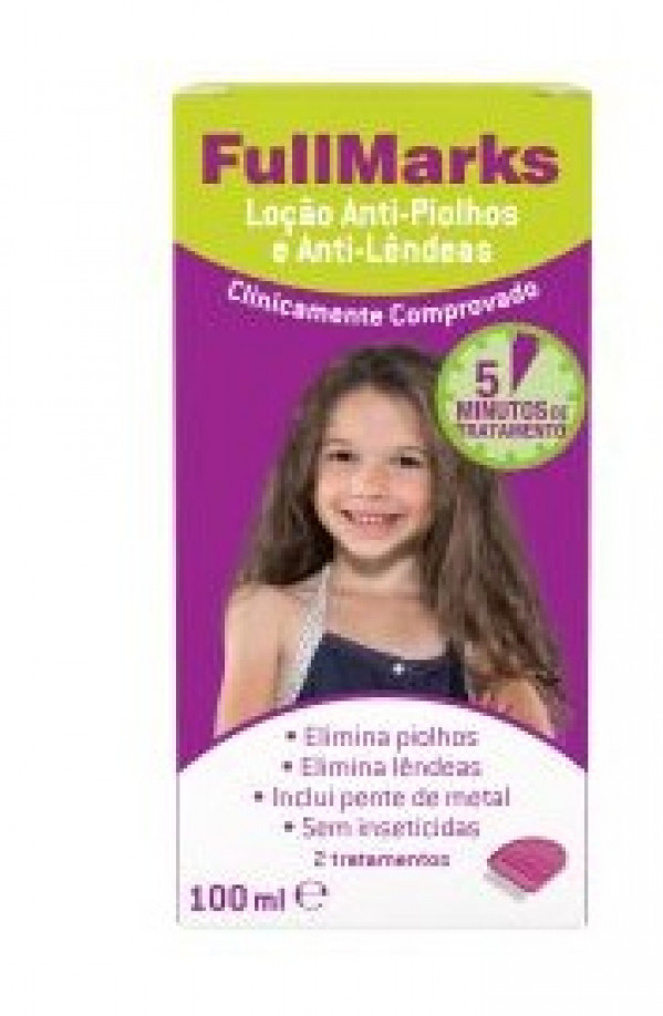 Fullmarks Loção Piolhos/Lêndeas - 100ml
