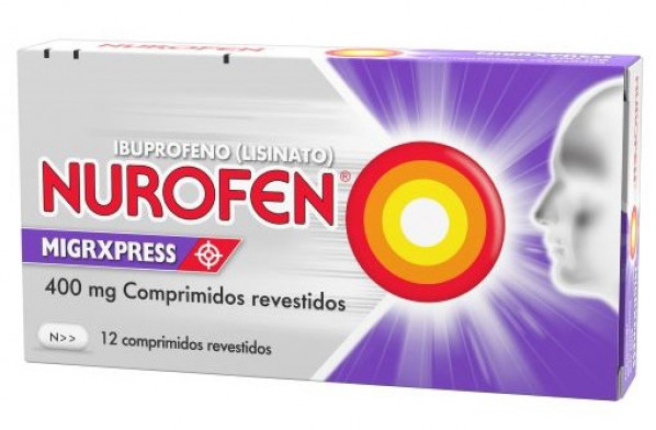 Nurofen Migrxpress, 400 mg (x12 comprimidos revestidos)