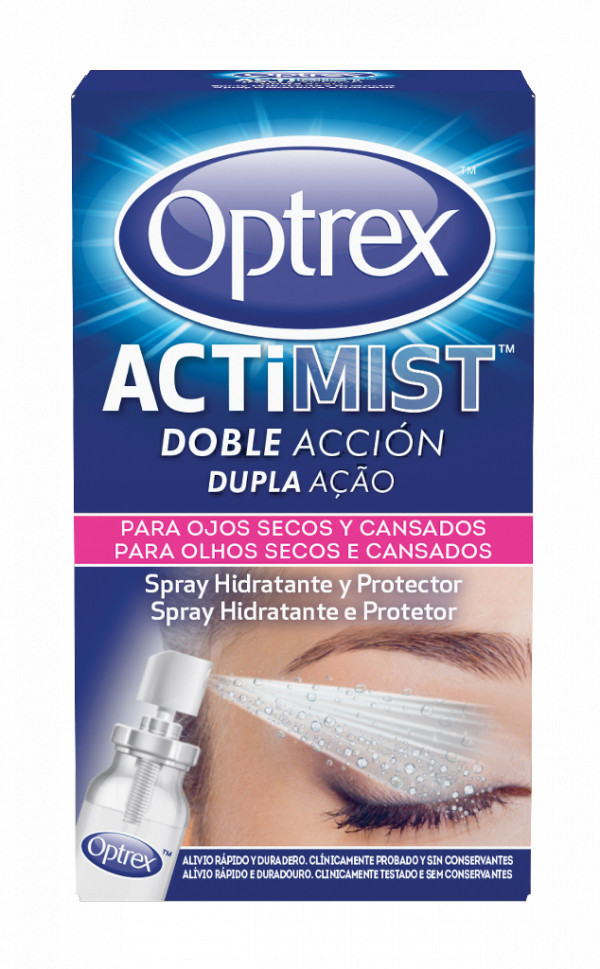 Optrex Actimist 2 em 1 Spray Olhos Secos - 10ml