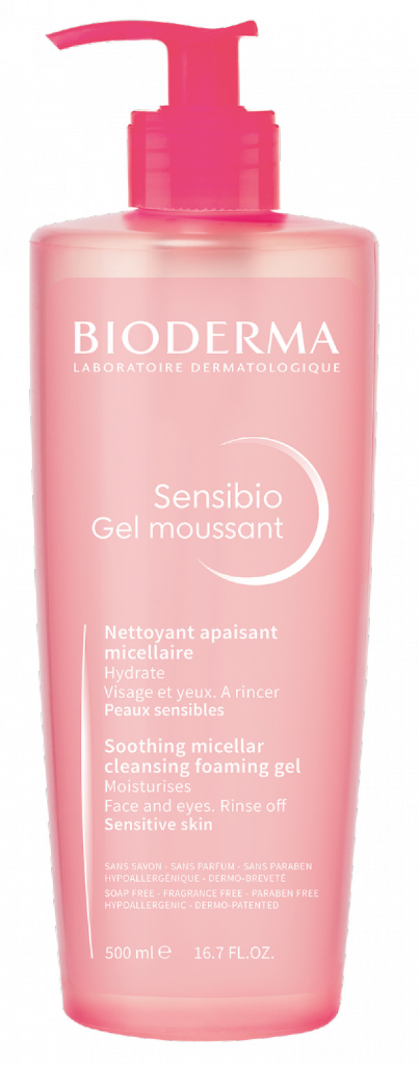 Sensibio Bioderma Gel Moussant - 500ml