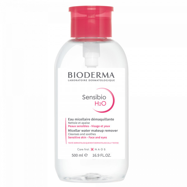 Sensibio Bioderma Solução Micelar H2O Pump Reverse - 500ml