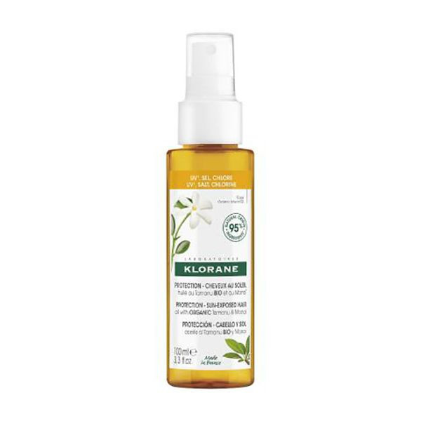 Klorane Solar Óleo Capilar Monoi/Tamanu - 100ml