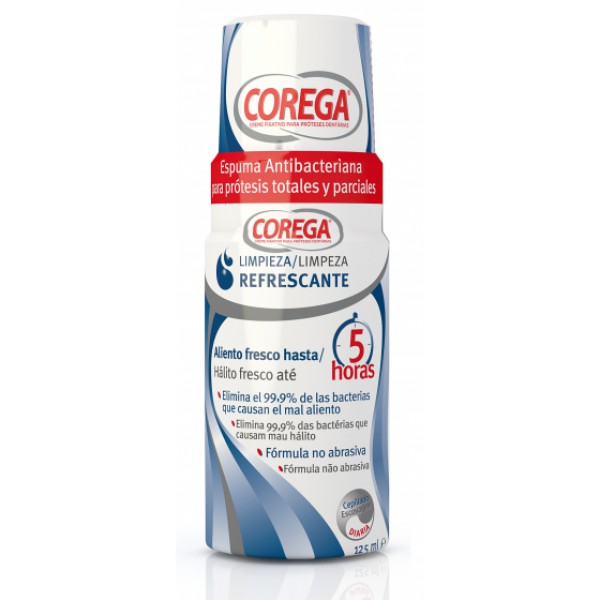 Corega Espuma Limpieza Prótesis - 125ml