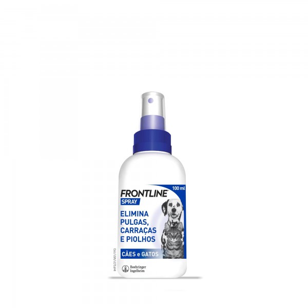 Frontline Spray Insecticida Cão/Gato - 100ml
