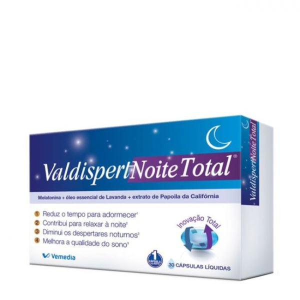 Valdispert Noite Total cápsulas (x30 unidades)"

"Valdispert Noche Total cápsulas (x30 unidades)