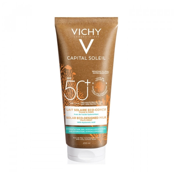 Vichy Capital Soleil Leite Eco SPF50 - 200ml