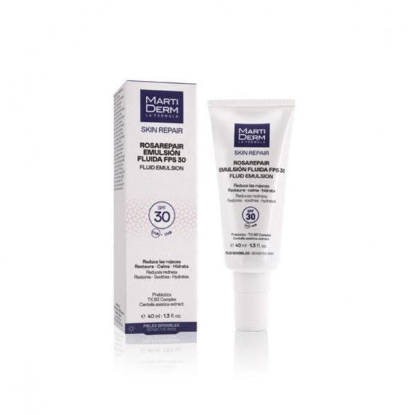 Martiderm Rosarepair Emulsão Fluída SPF30 - 40ml