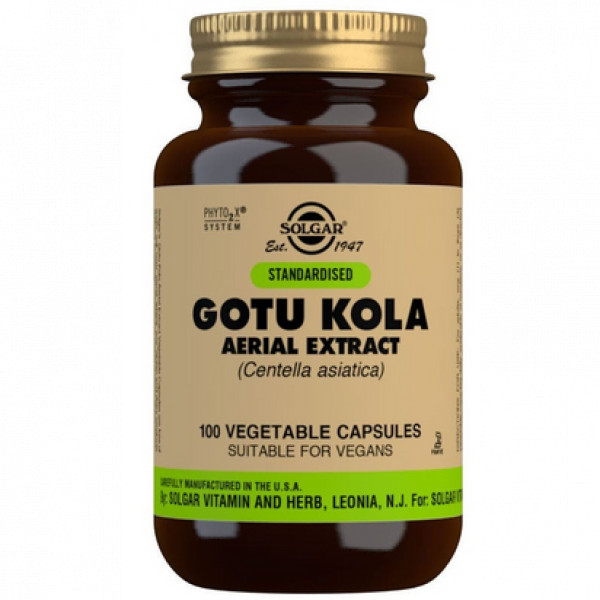 Gotu Kola_Solgar  (x100 cápsulas)