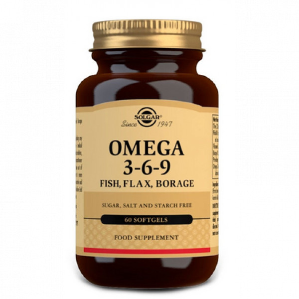 Omega 3 6 9_Solgar (x60 comprimidos)