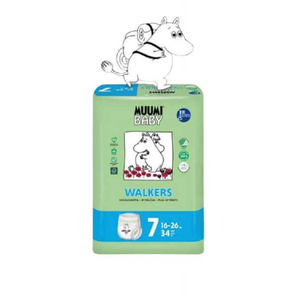 Moomin Baby Fralda Cueca_ Tam.7_ 16-26Kg (x34 unidades)