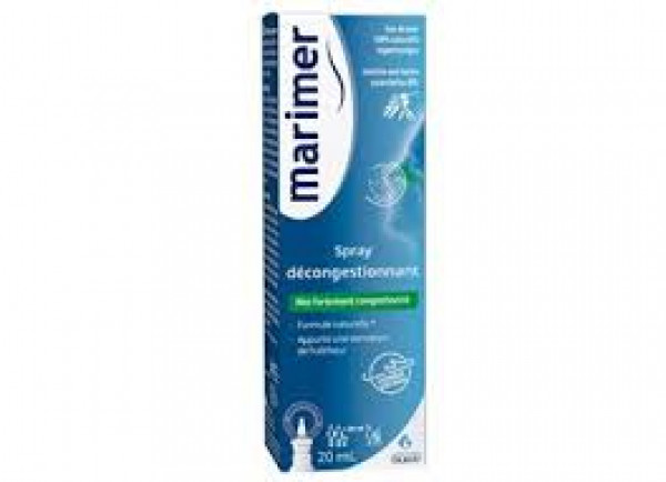 Marimer Spray Descongestionante Nasal Óleos Essenciais - 20ml
