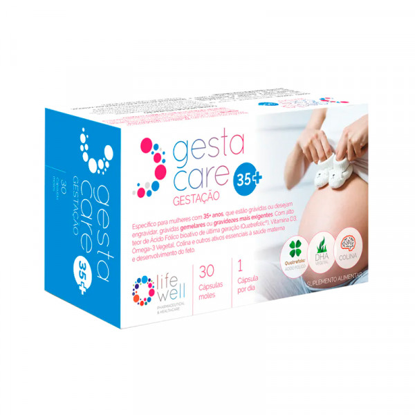 Gestacare Gestação 35+ (x30 cápsulas moles)