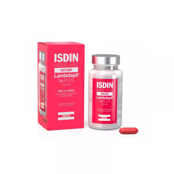 ISDIN Lambdapil 5 Alfa Plus 60U - Cápsulas Antiqueda de cabelo