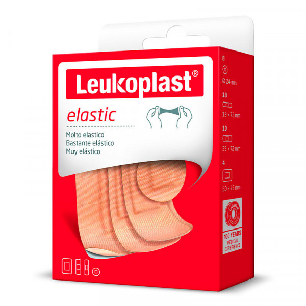 Leukoplast Professional Elástico Adhesivo Surtido_ 4 tamaños (x40 unidades)