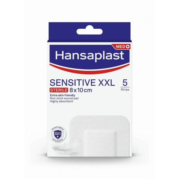 Hansaplast Med Penso Sensitive_ XXL - 8x10cm (x5 unidades)