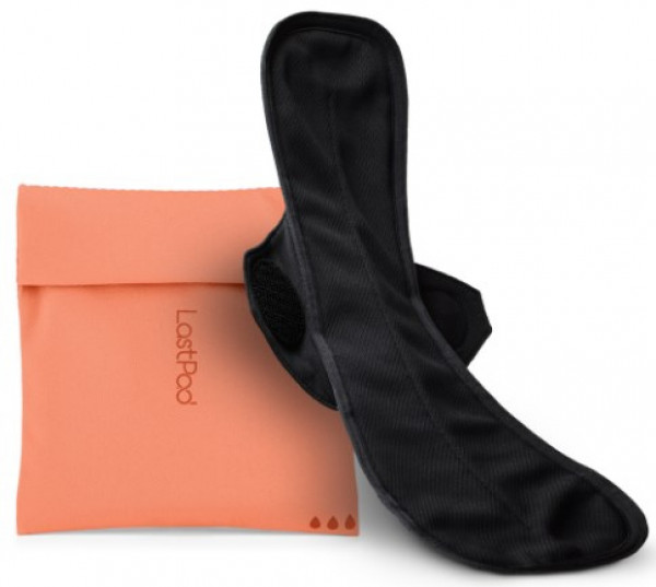 Lastpad Grande Toallita Higiénica Reutilizable_ Naranja